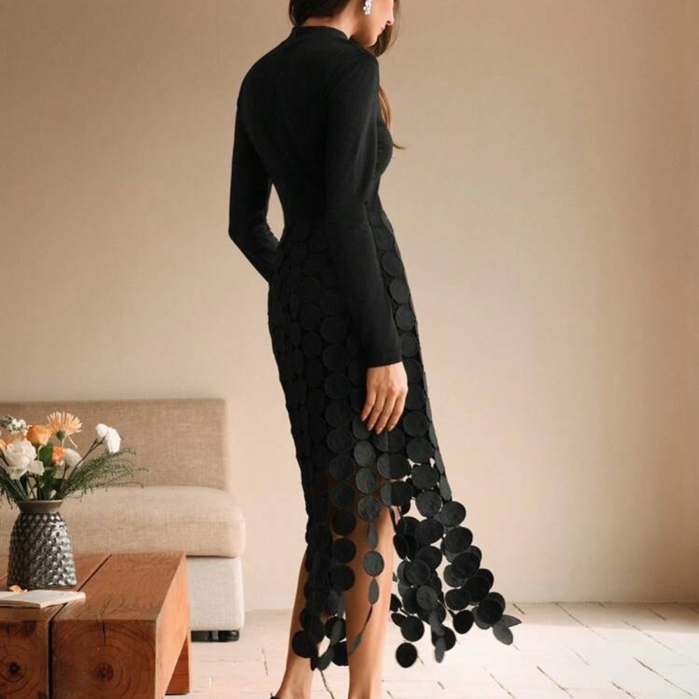 Elegant Black Evening Dress